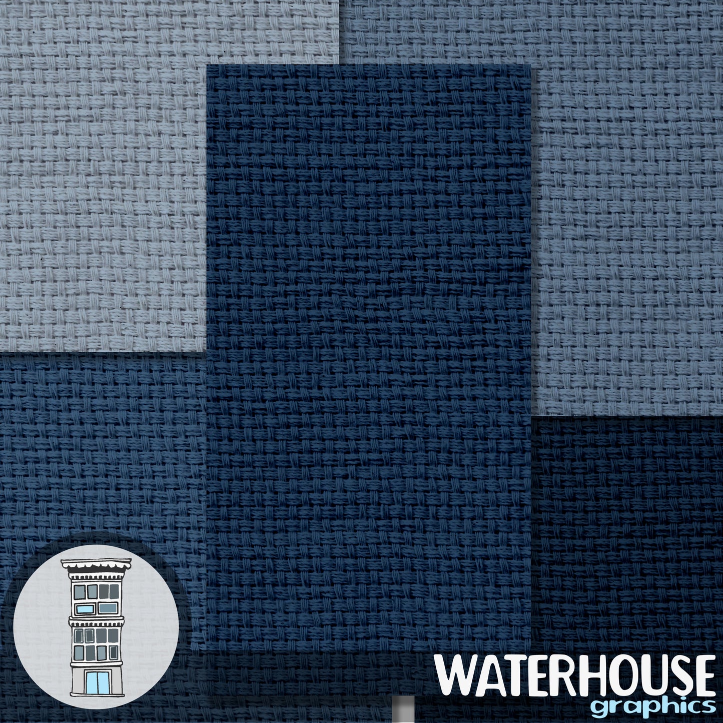 Blue Digital Paper Pack Monks Cloth INSTANT DOWNLOAD Scrapbooking, Planner printables, Wedding Invitations, Web backgrounds, Papercrafts