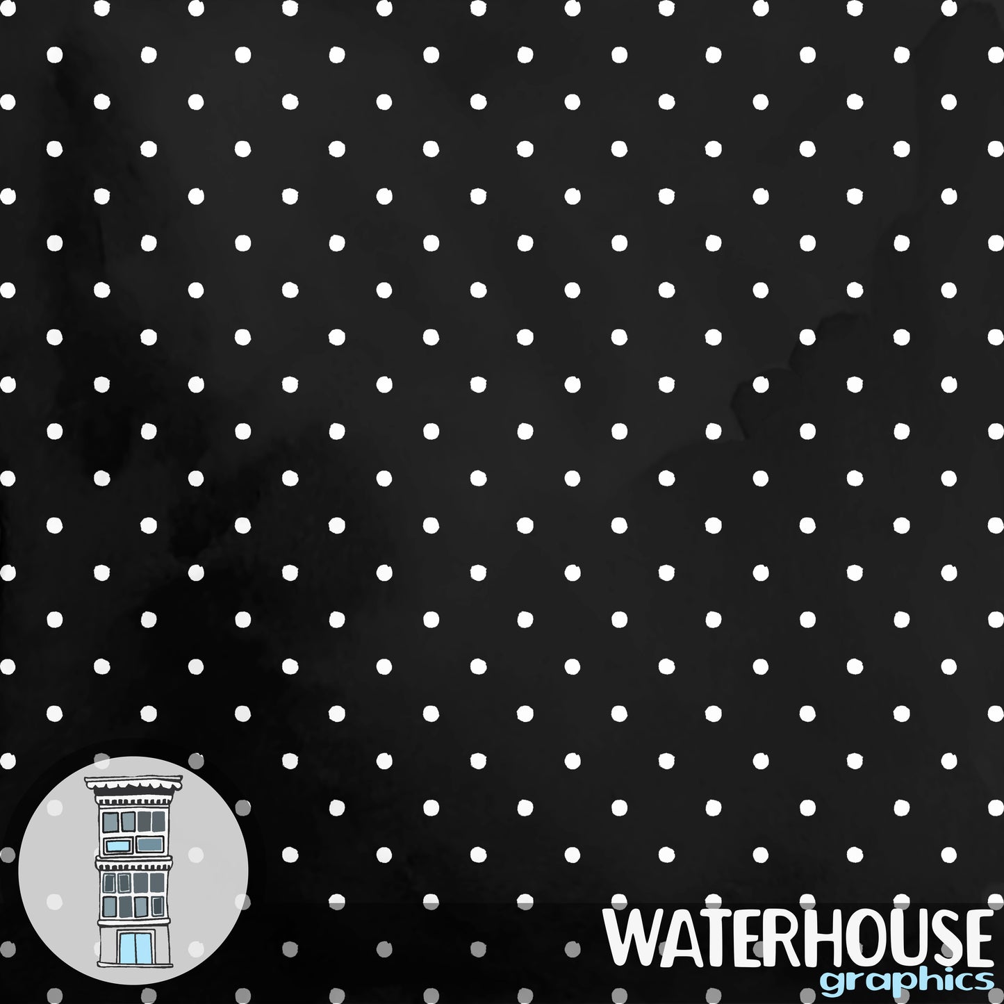 Black Watercolor Digital Paper Pack INSTANT digital DOWNLOAD Watercolor Polka dots Watercolor Stripes backgrounds black and white papel